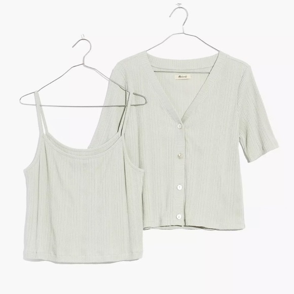 Madewell NWOT Cardigan & Cami set - Picture 5 of 6